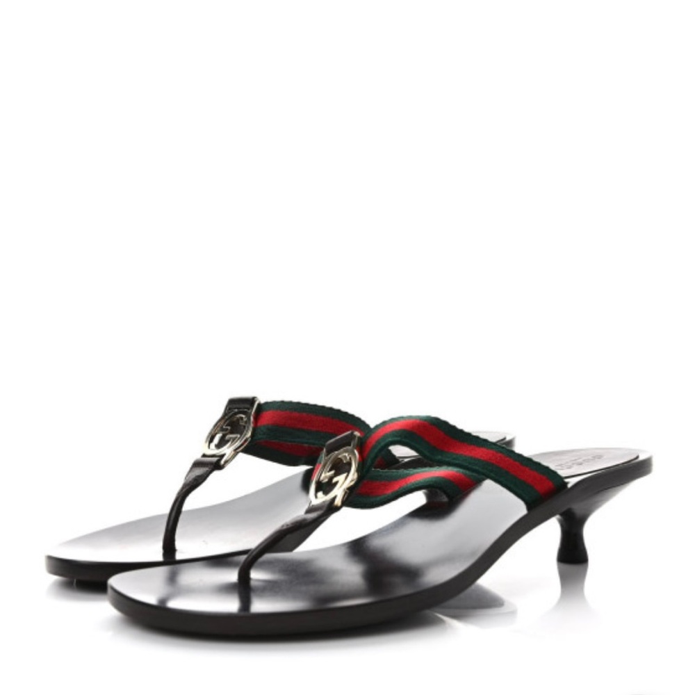 Gucci Black Sandals